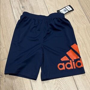 adidas‎ Kids Navy and Orange Shorts